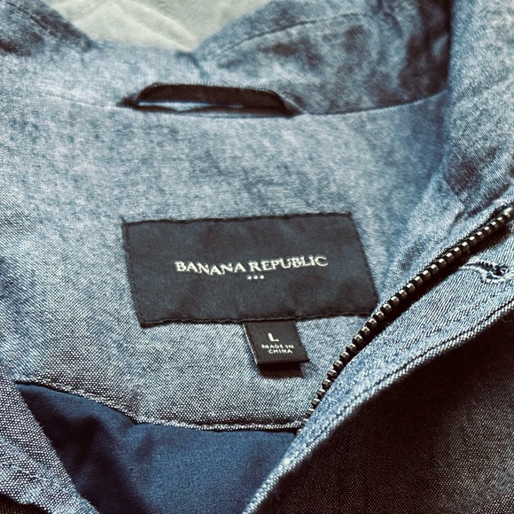 Banana Republic Chamb Work Jacket - Picture 3 of 5